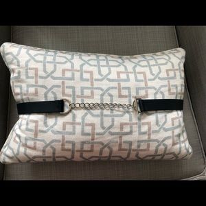 Navy Belt with Chain Detail NWOT